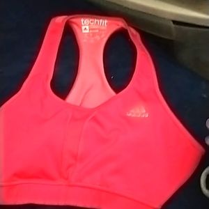 Adidas's hot pink sport bra